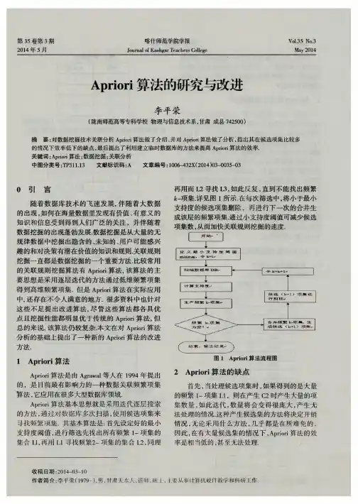 Apriori算法的研究与改进