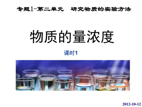 【高中化学】研究物质的实验方法ppt4(14份)1