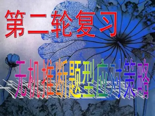 无机推断