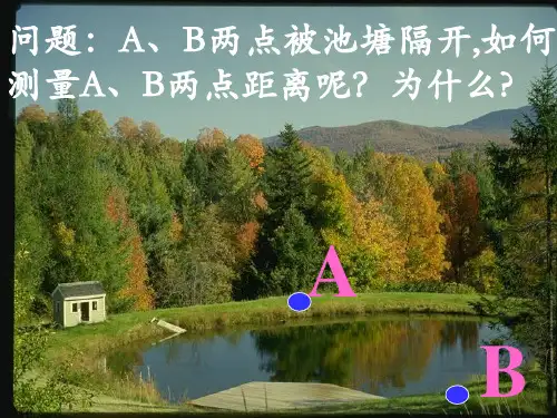 三角形中位线定理课件--