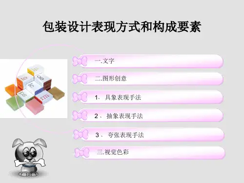 包装设计的表现方式及构成要素108