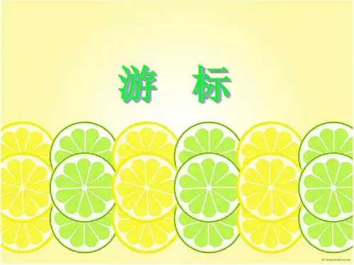 第9章 游标