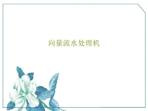 向量流水处理机48页PPT