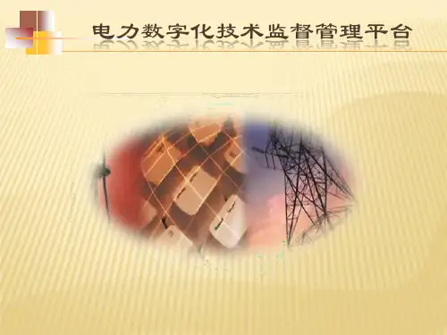 数字化电力技术监督管理平台建设方案