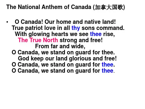 Unit5Canada-“TheTrueNorth”