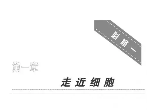 高考生物一轮复习同步课件必修1：第一章 走近细胞