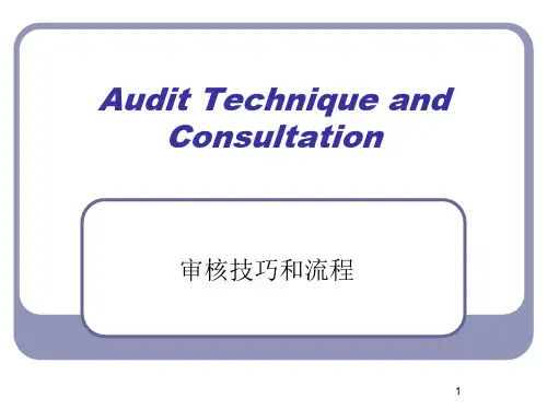 供应商审核技巧和流程.pptx