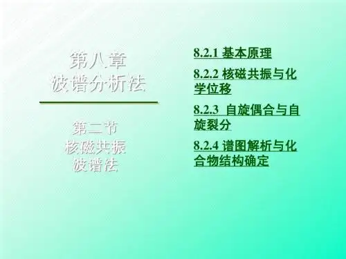 核磁共振波谱法