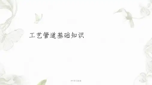 工艺管道基础知识课件