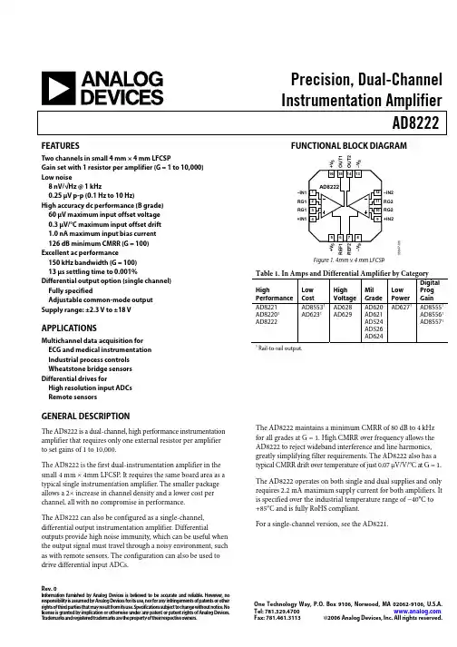 AD8556中文资料