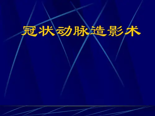 冠脉造影术-完整版