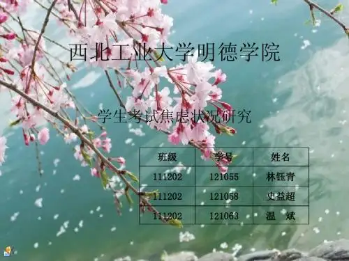考试焦虑