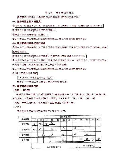 【造价工程师】2018造价-案例-精讲-37、(2018)第二章-异节奏流水施工及非节奏流水施工-精编