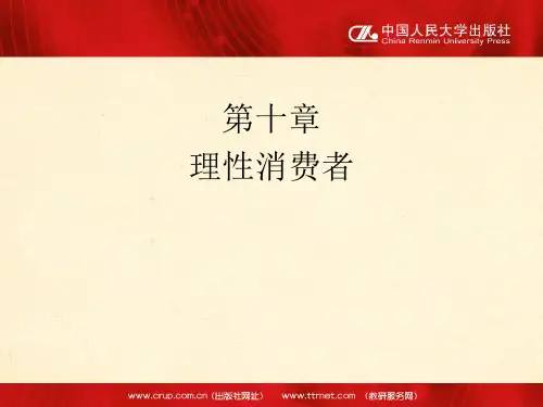 微观经济学第10章