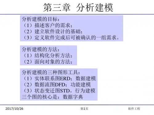 第3章 分析建模