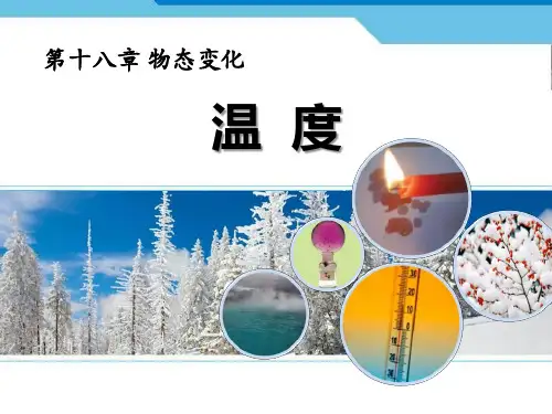 鲁教版九年级物理下册《温度》PPT课件(3篇)