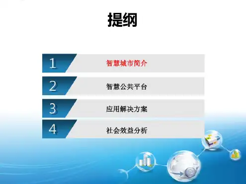XX市智慧城市顶层设计汇报