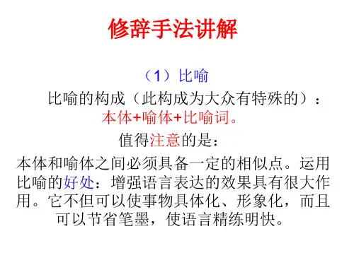 修辞手法讲解