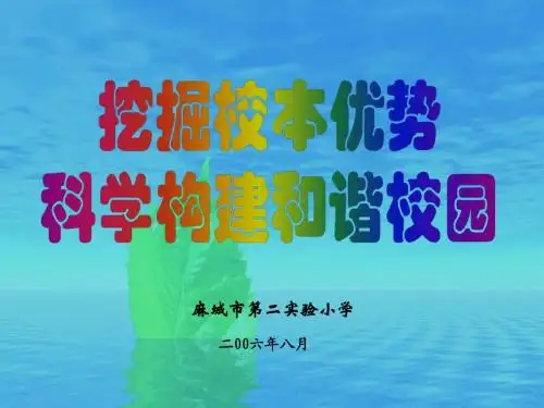 麻城市第二实验小学
