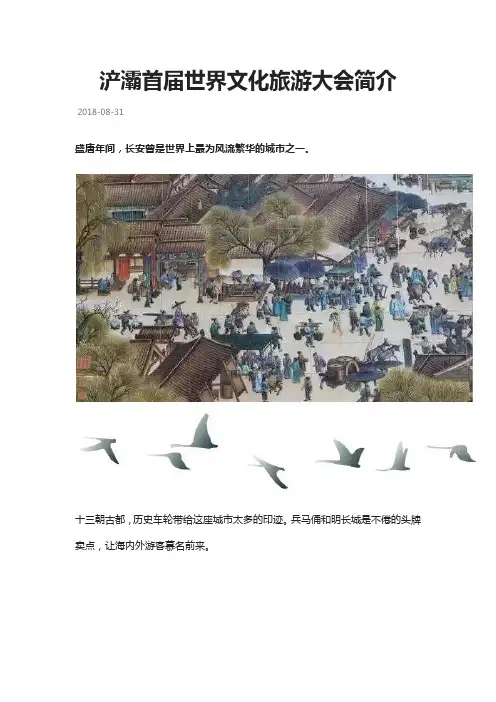浐灞首届世界文化旅游大会简介-冷桦