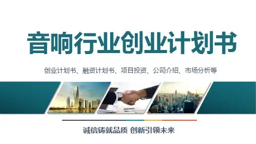 音响行业创业计划书