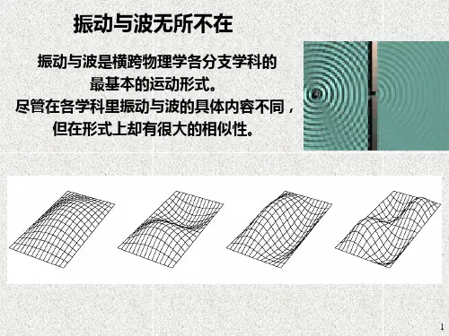 简谐振动的运动方程
