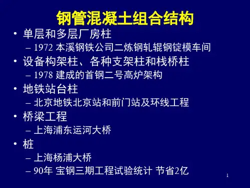 钢管混凝土组合结构