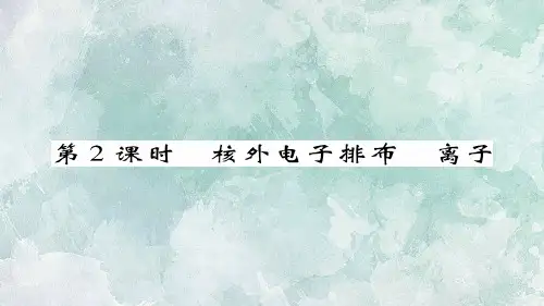 第2课时 核外电子排布 离子.ppt