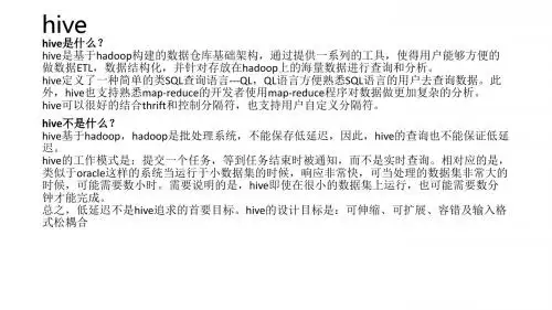 hadoop周边-1