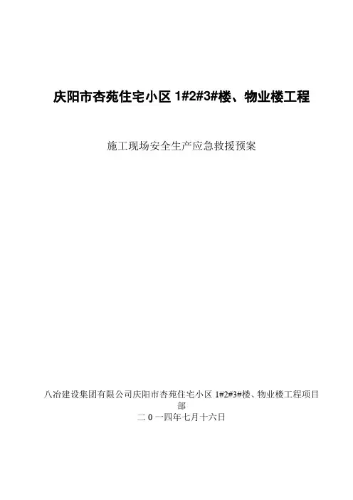 安全应急预案 3