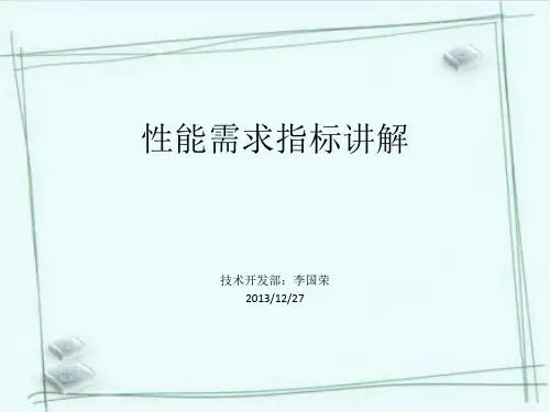 性能指标讲解