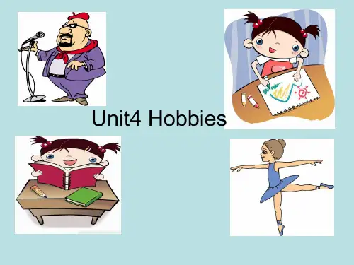 五年级英语上册 Unit4 Hobbies课件2 译林版