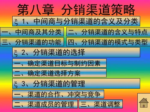 市场营销学第八章
