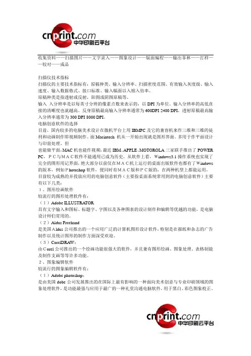简单介绍画册印刷制版的过程