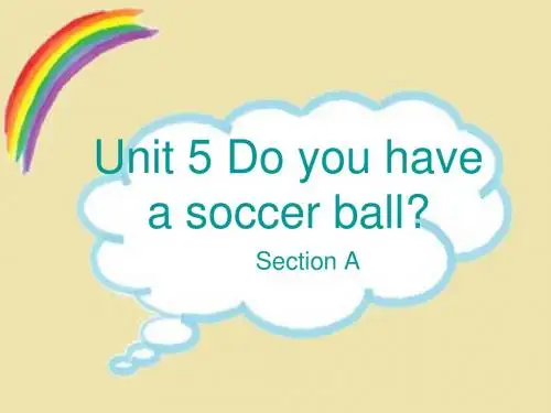 新目标七年级上英语Unit5 Section A课件ppt