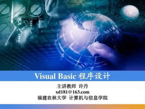 VB课件第2章