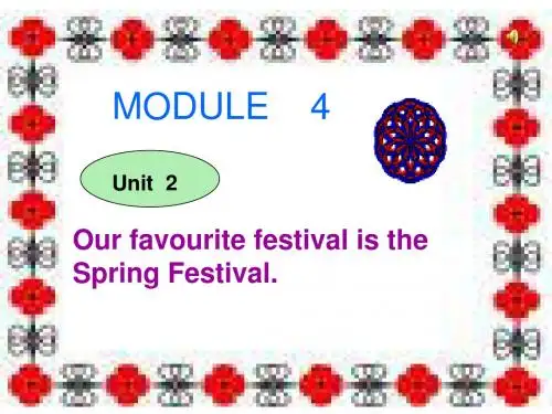六年级英语上册Module4 Unit2课件