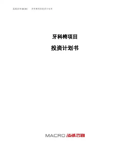 牙科椅项目投资计划书