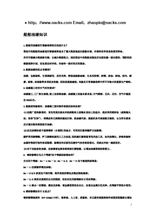 船舶知识——精选推荐