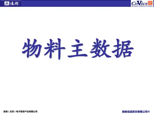 物料管理培训教材(PPT 36张)