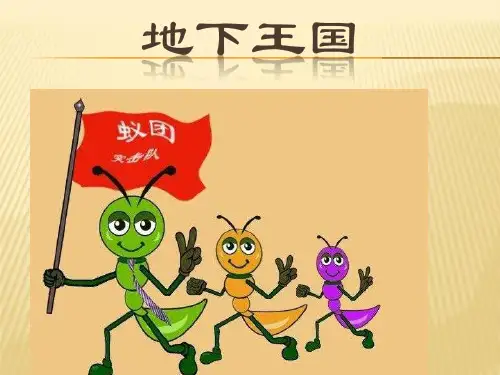 《地下王国》课件