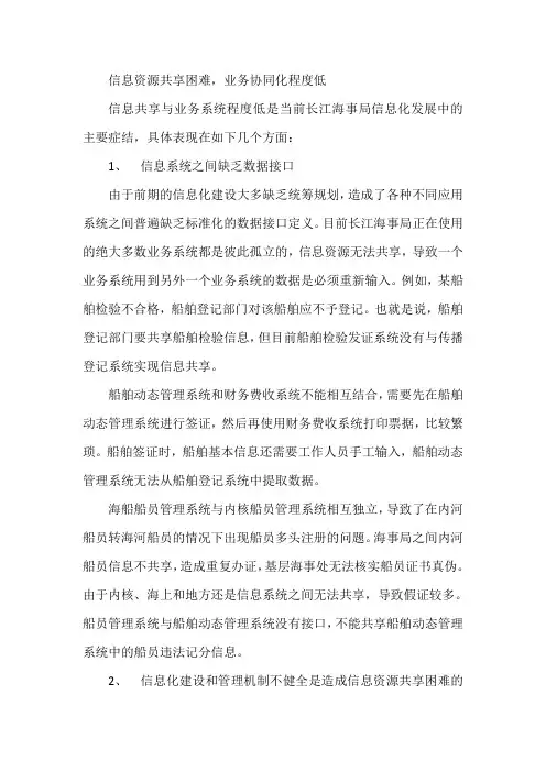 信息资源共享