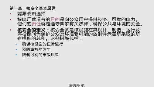 核安全管理PPT课件