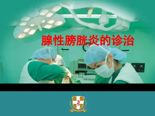 2014患教活动-腺性膀胱炎
