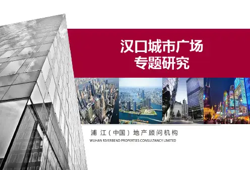 汉口城市广场专案研究