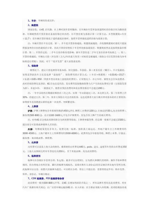 购车指南