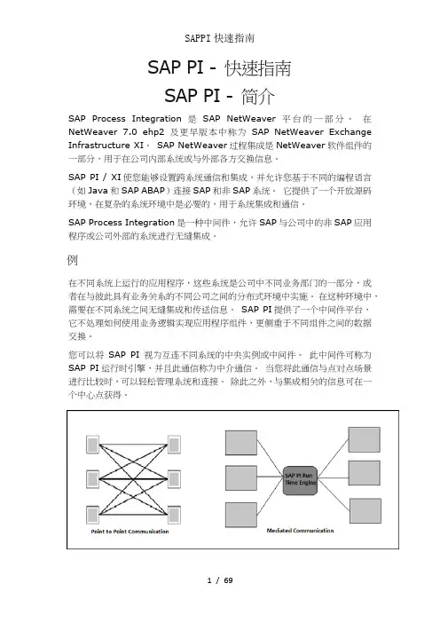 SAPPI快速指南