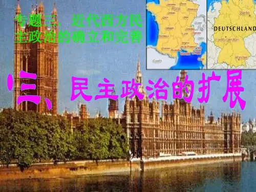 3--3 民主政治的扩展2