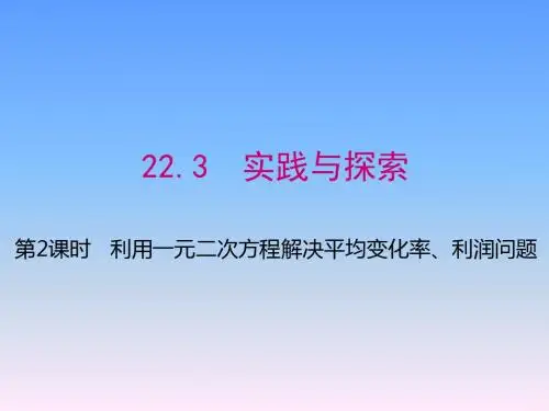 22.3 实践与探索(2)