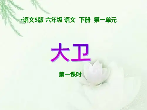 《大卫》ppt课件(2篇)